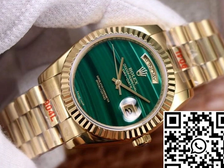 Dial Date Rolex President Day Green 18238 Malachite 0212
